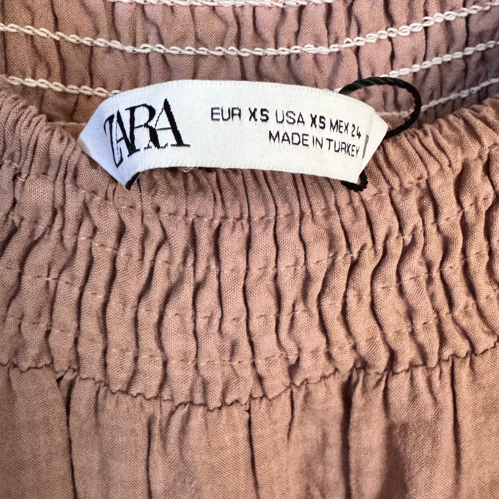 Zara Pink Midi Dress - Picture 7 of 9